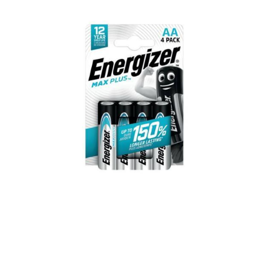 ENERGIZER MAX PLUS BATTERIE AA STILO 1.5 V ALCALINA/MANGANESE CONF 4 Pz.